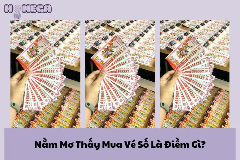 Người nằm mơ mua vé số dự đoán con đề