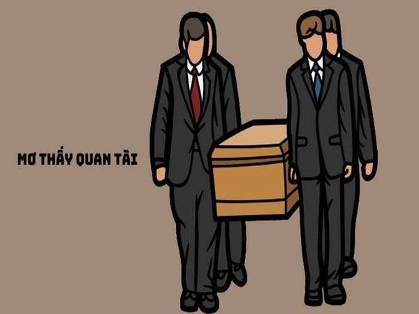 Quan tài xuất hiện trong giấc mơ ban đêm