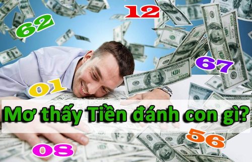 Nằm mơ thấy nhiều tiền nên đánh đề con gì