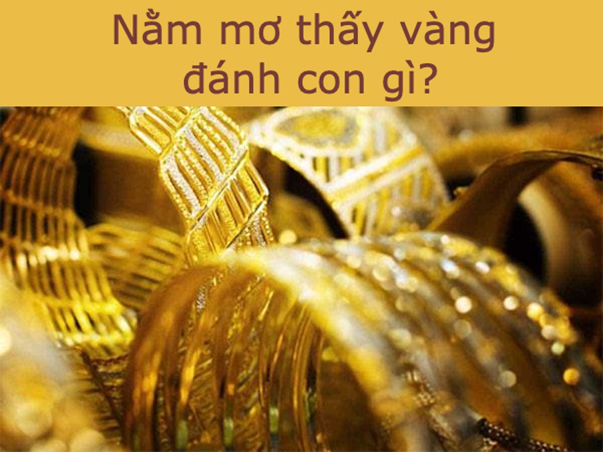 Người nằm mơ thấy vàng sáng lấp lánh