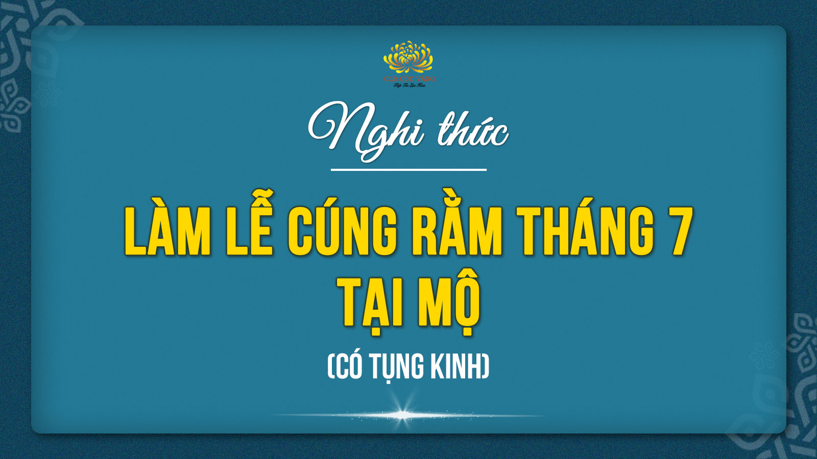 Bài cúng mùng 1 tháng 7 tại nhà đúng nghi lễ
