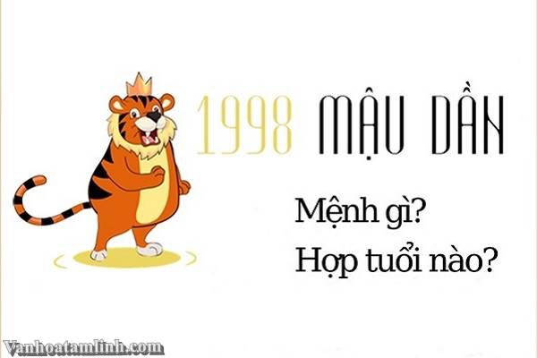Bản đồ chiêm tinh Vệ Đà cho người sinh năm 1998