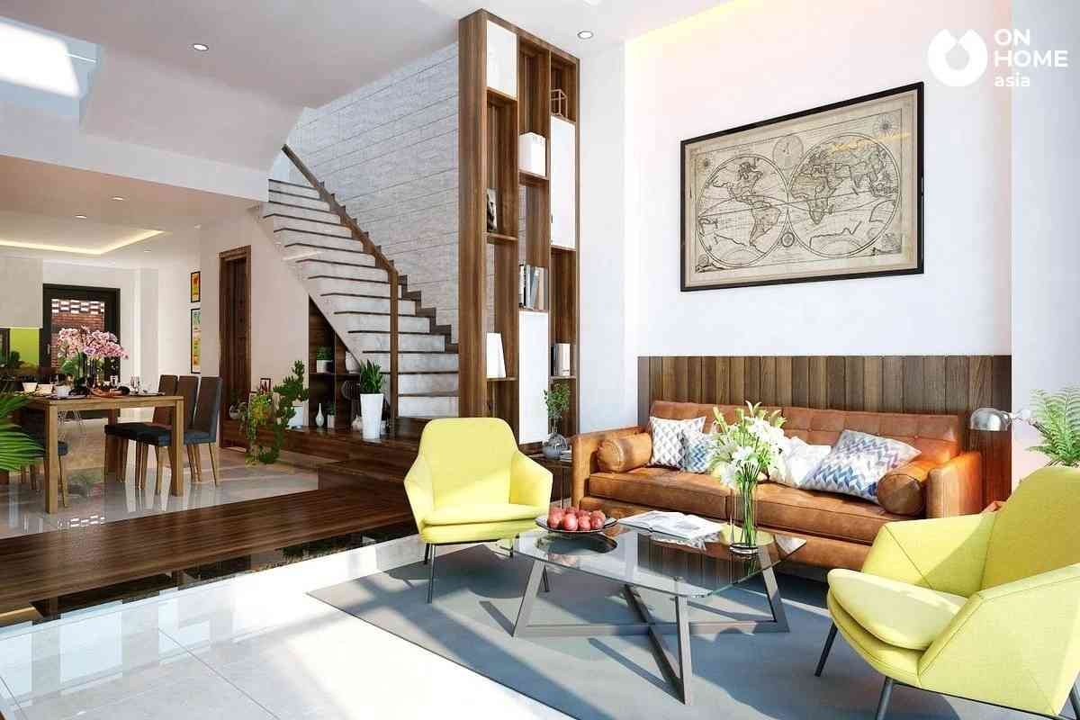 Bố trí nội thất hợp phong thuỷ cho nhà ống hiện đại