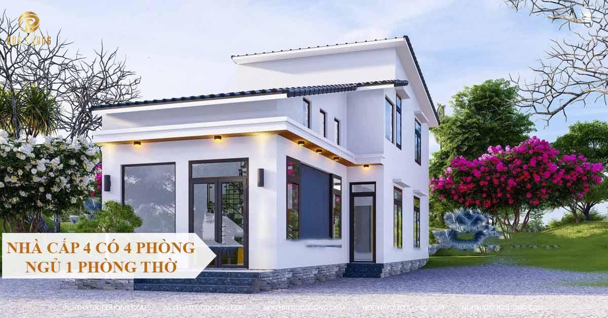Bố trí phong thuỷ cho nhà cấp 4 hiện đại