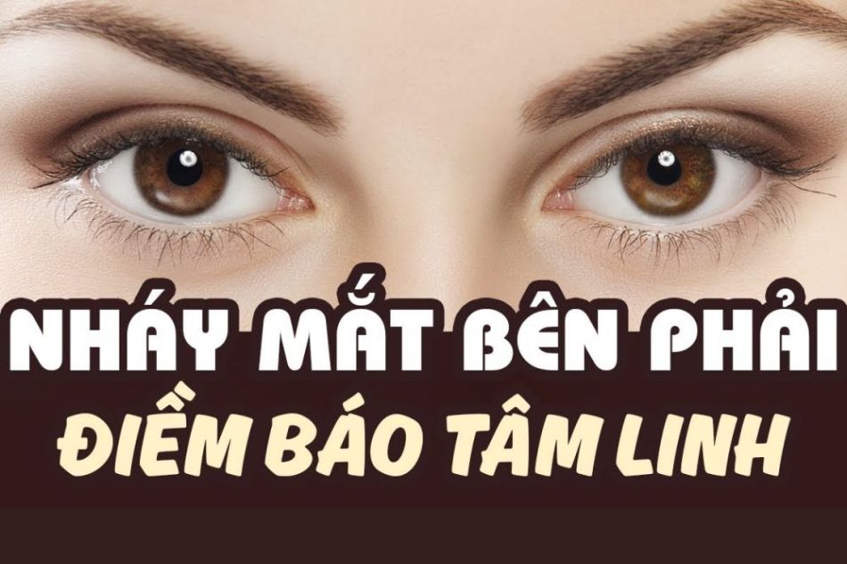 Nháy mắt phải nữ có ý nghĩa gì