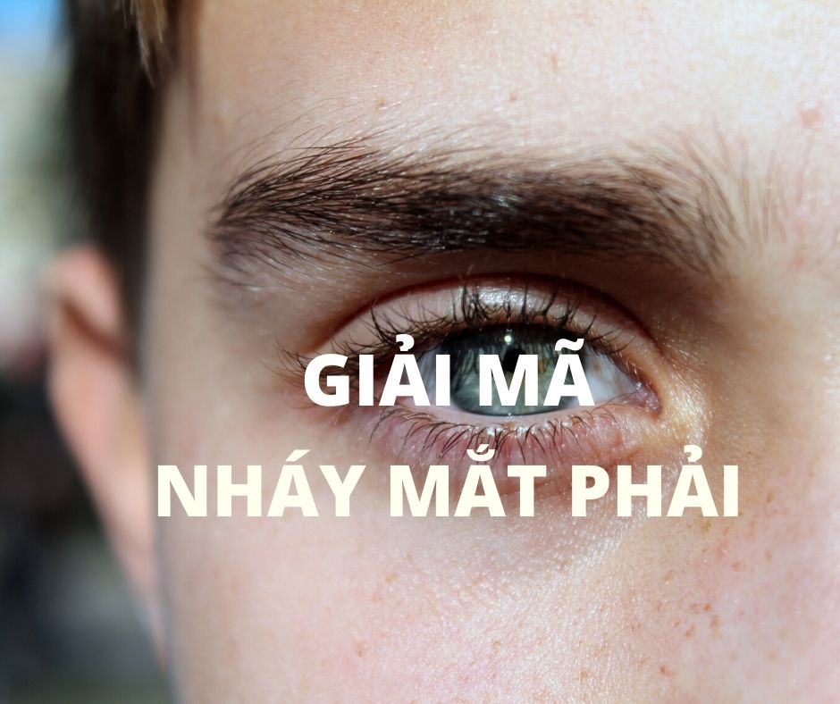 Điềm báo khi nháy mắt phải