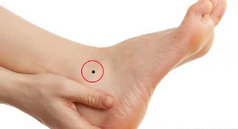 Nốt ruồi ở gót chân nam giới
