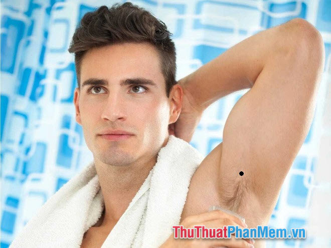 Hình nốt ruồi vùng nách