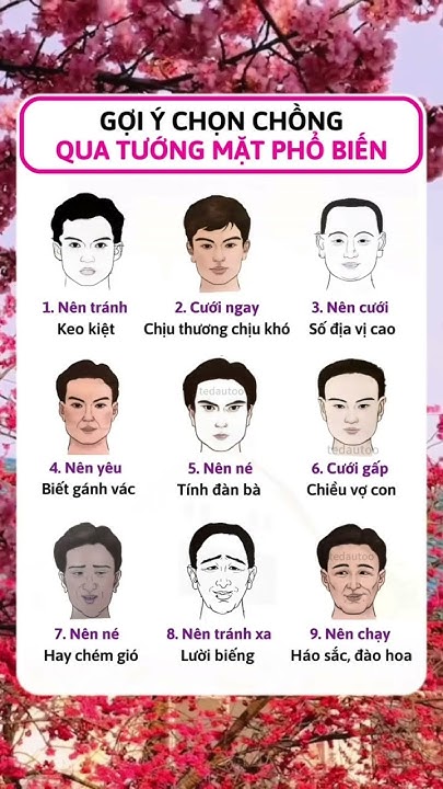 Chọn bạn đời theo tướng mặt tròn