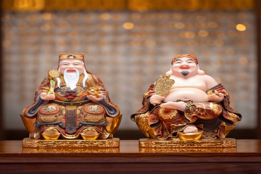 Mâm cúng lễ vía Ông Địa đầy đủ và trang trọng