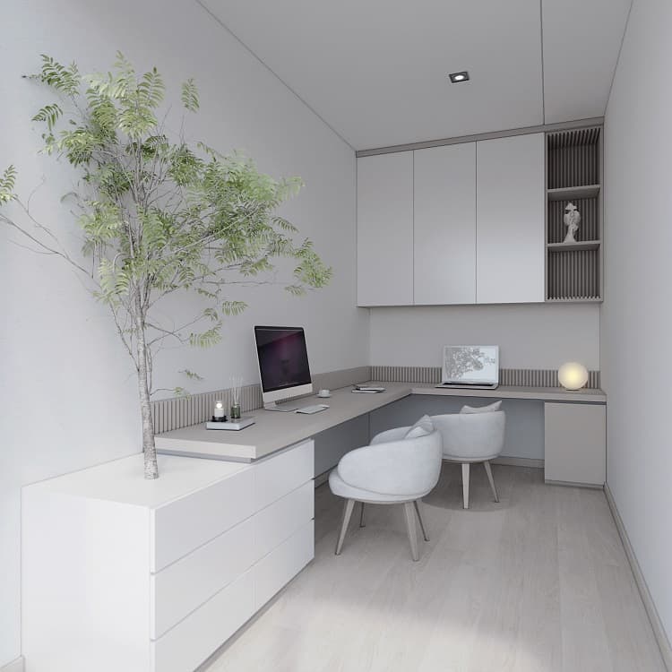 Bố trí bàn làm việc hợp phong thuỷ tăng tài lộc