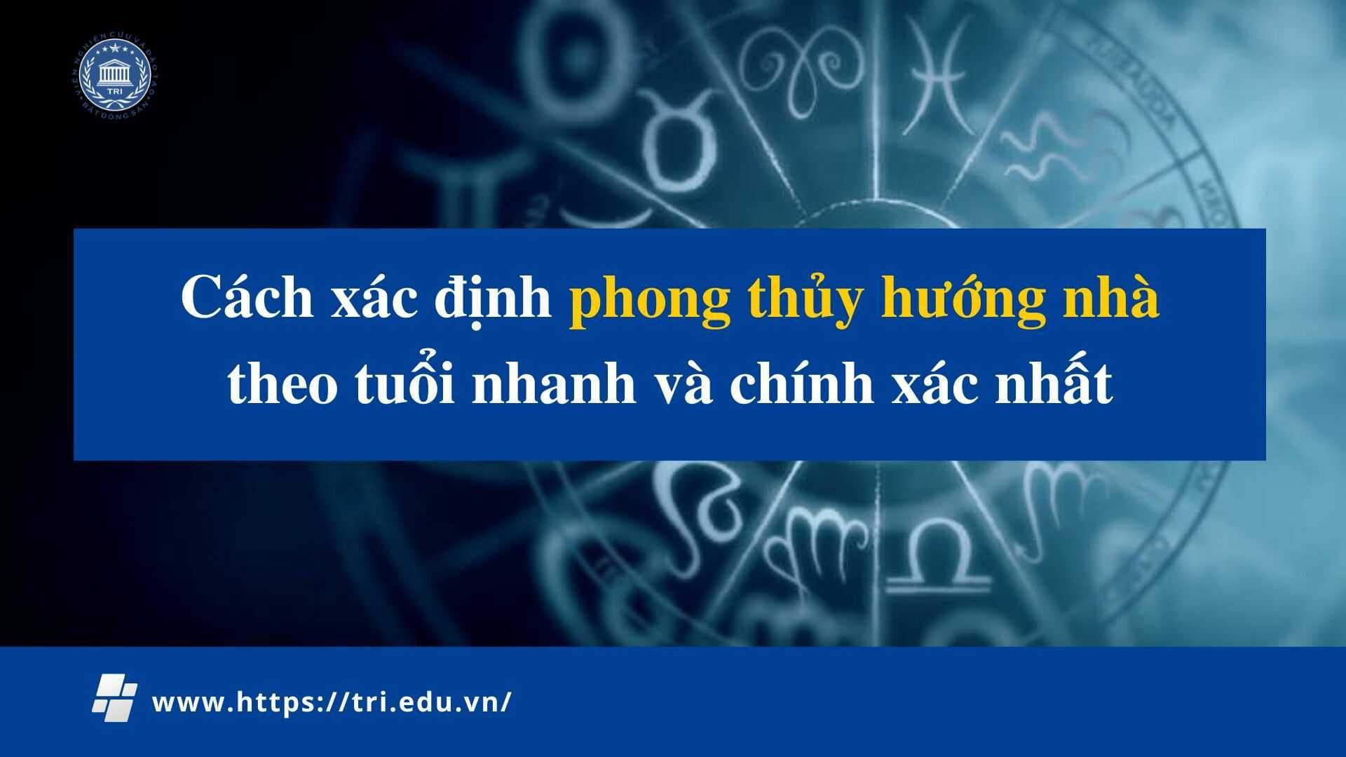 Nhà bị đường đâm thẳng theo phong thuỷ