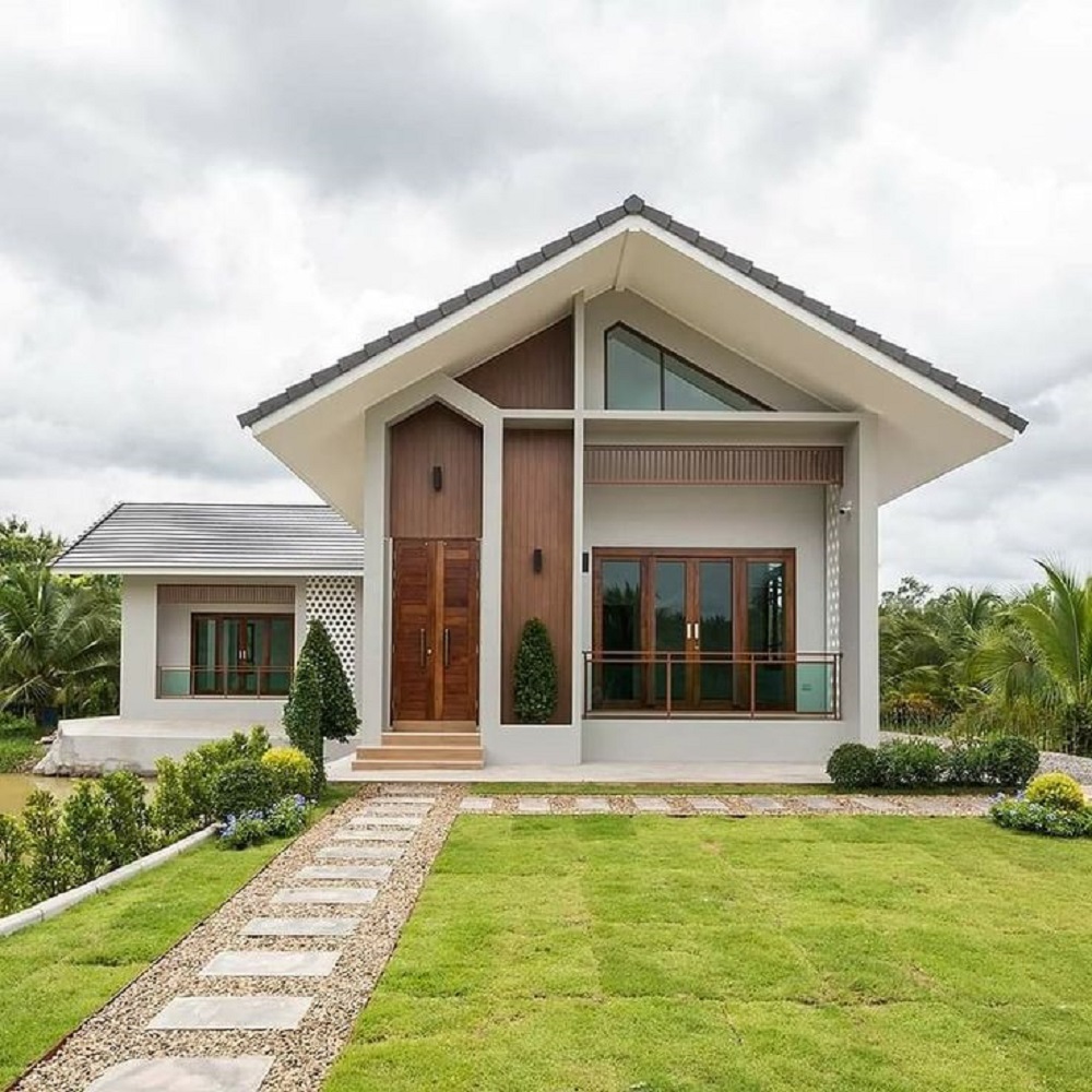 Bố trí nhà hình chữ L hợp phong thủy
