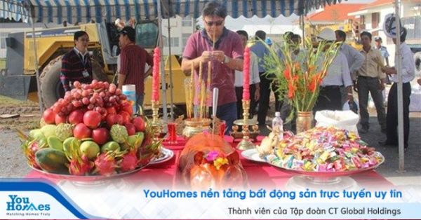 Bài cúng cất nóc nhà đúng chuẩn phong thủy