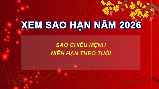 Xem vận hạn năm 2026 chi tiết và chính xác