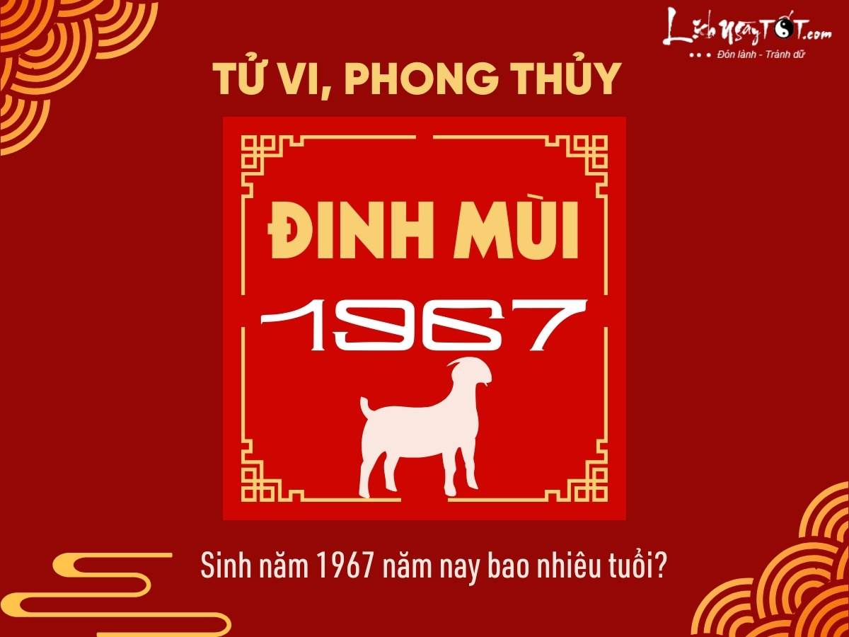 Tử vi Đinh Mùi 1967 nam mạng năm 2026