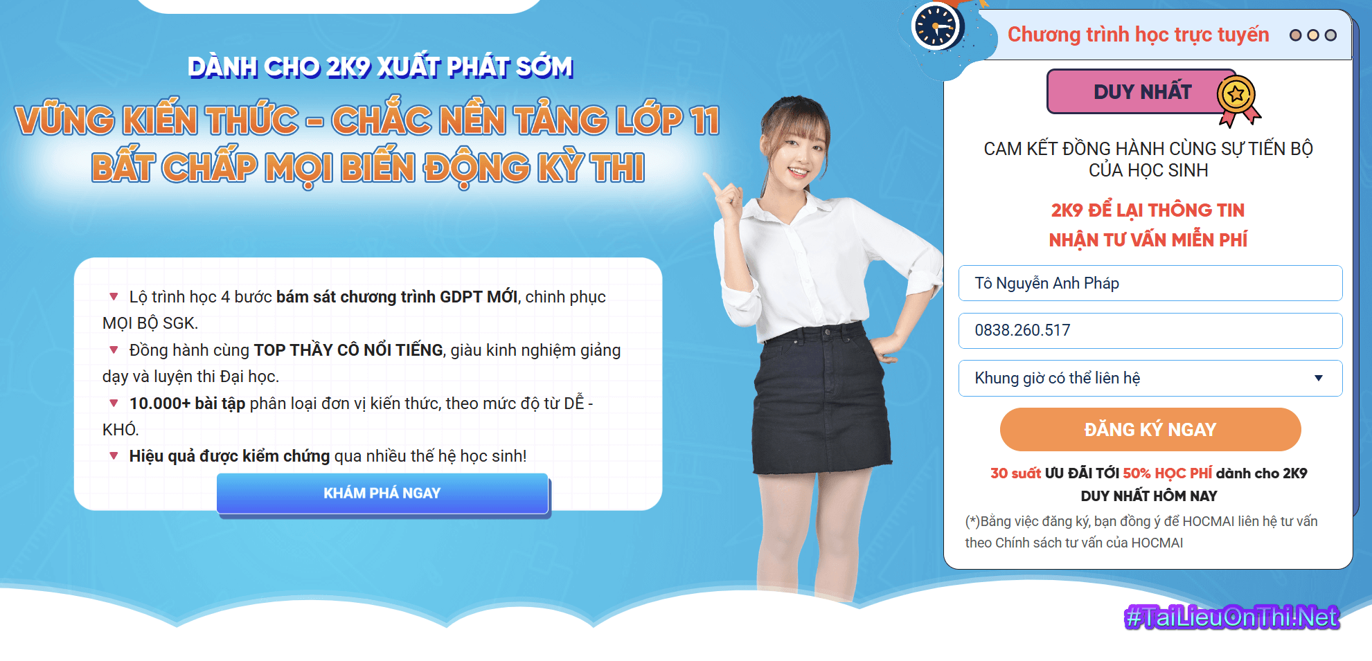 Học sinh lớp 11 năm 2026 là thế hệ 2k9