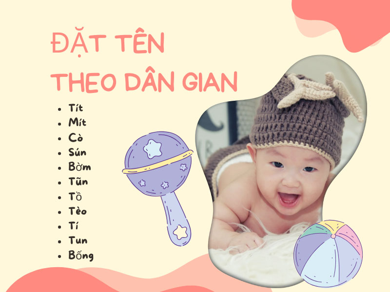 Đặt tên ở nhà ý nghĩa cho bé trai