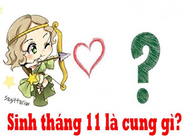 Biểu tượng cung hoàng đạo tháng 11