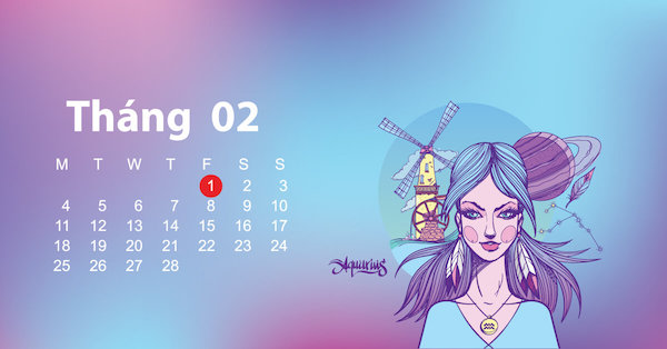 Cung hoàng đạo cho người sinh tháng 2