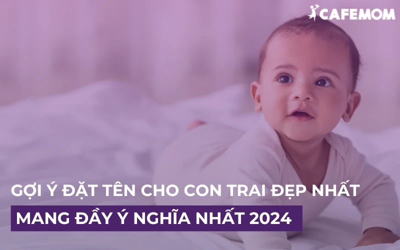 Bé trai dễ thương với tên gọi ý nghĩa