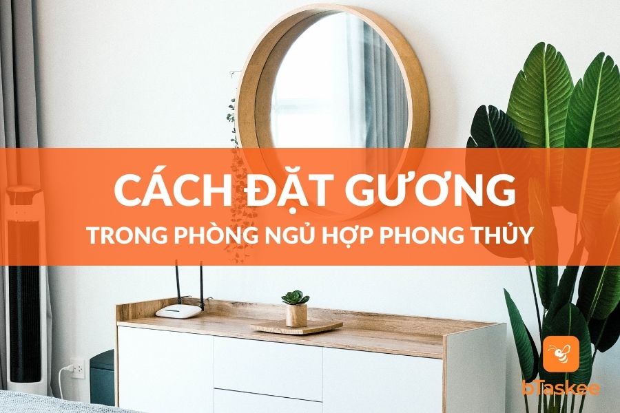 Đặt gương hợp phong thủy trong phòng khách