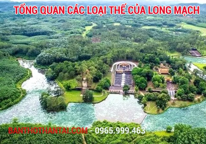 Hình minh họa về long mạch và sự tồn tại của long mạch