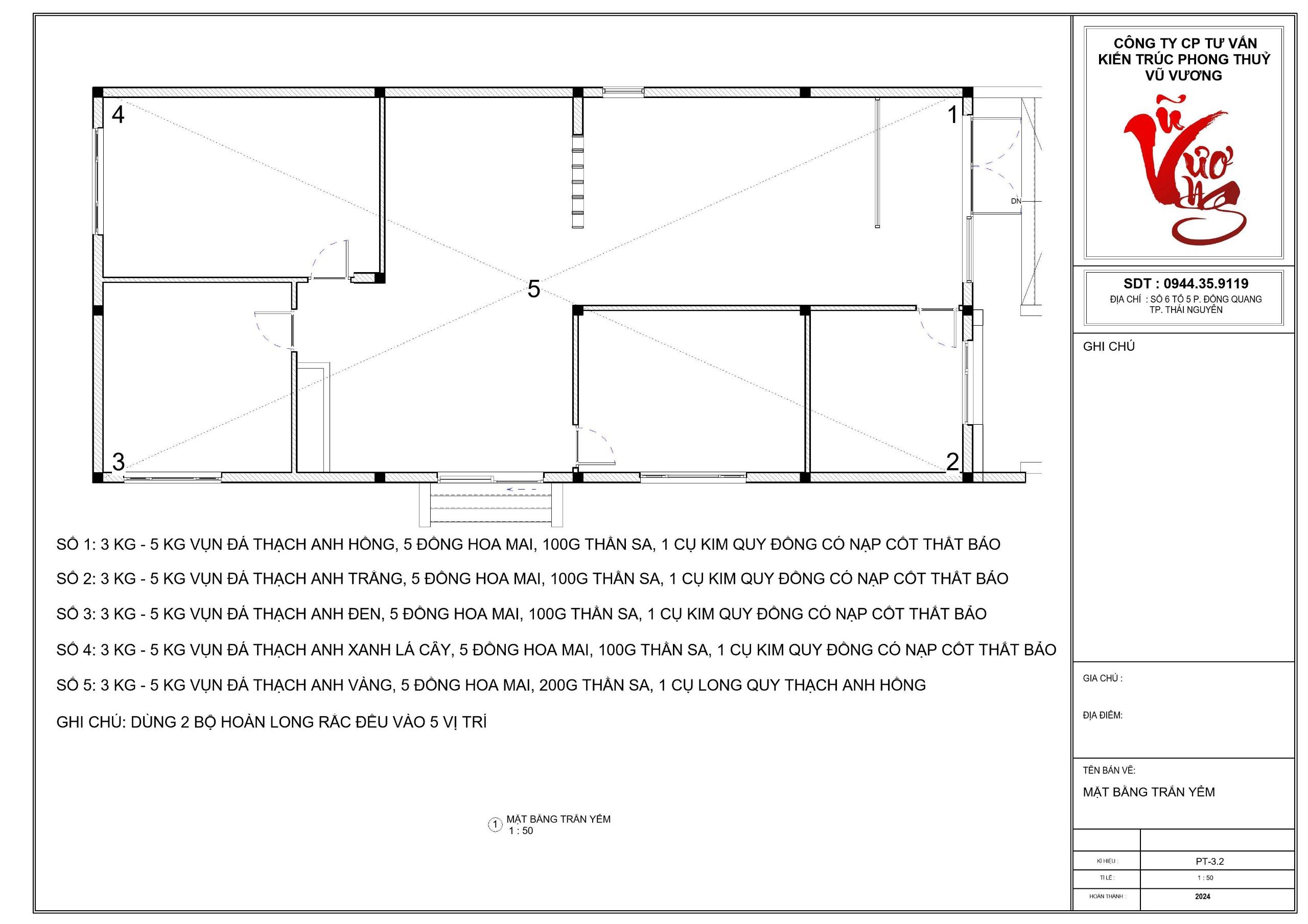 Bố trí nhà lệch tâm hợp phong thuỷ hiện đại