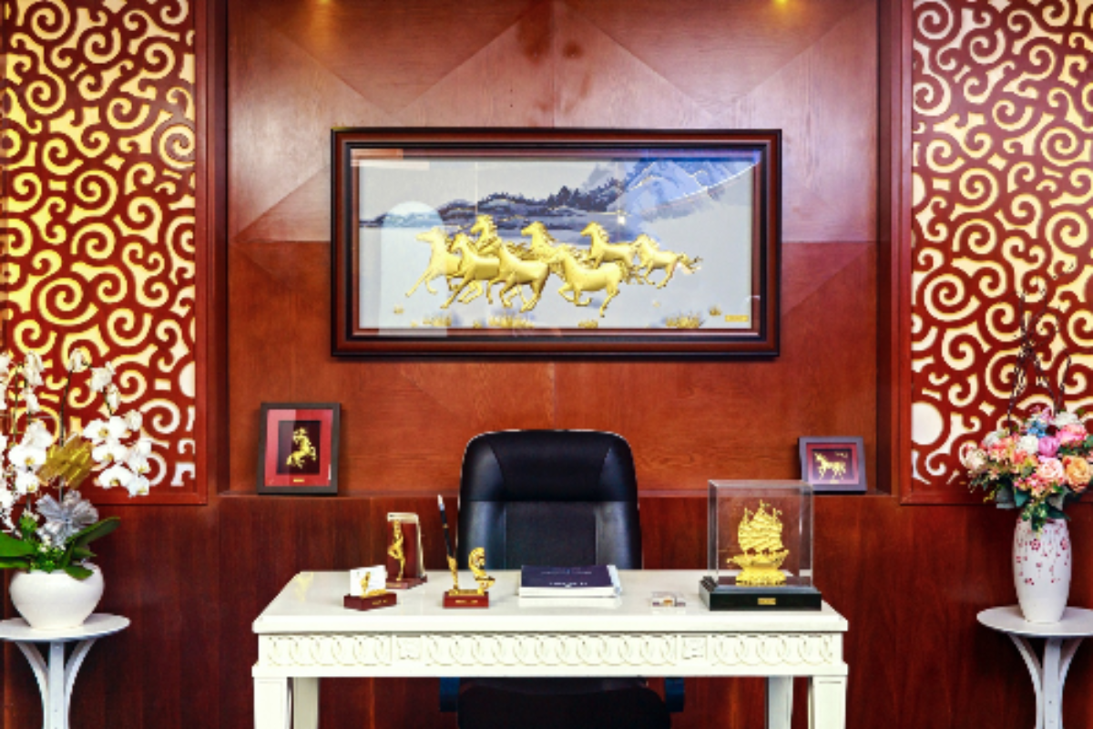 Phong thuỷ văn phòng giúp tăng tài lộc và may mắn
