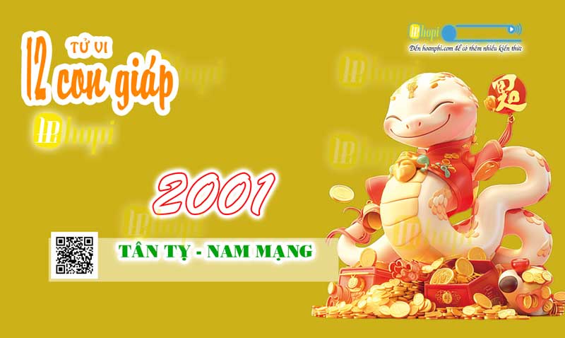 Tử vi nữ Tân Tỵ 2001 năm 2025 chi tiết
