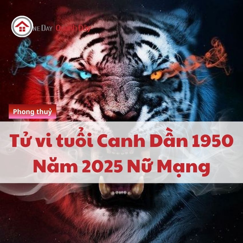 Tử vi nữ Canh Dần 1950 năm 2025