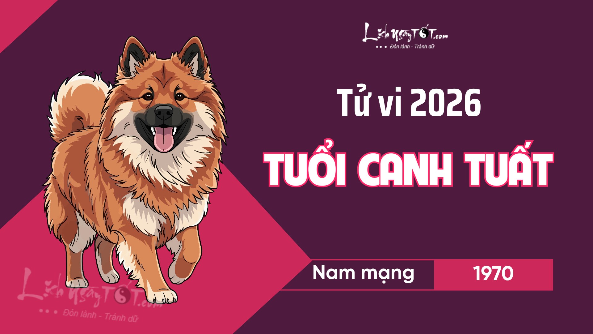 Tử vi Canh Tuất 1970 nam mạng năm 2026