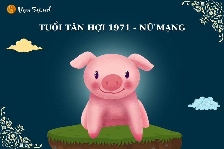 Sách tử vi trọn đời nữ Tân Hợi 1971