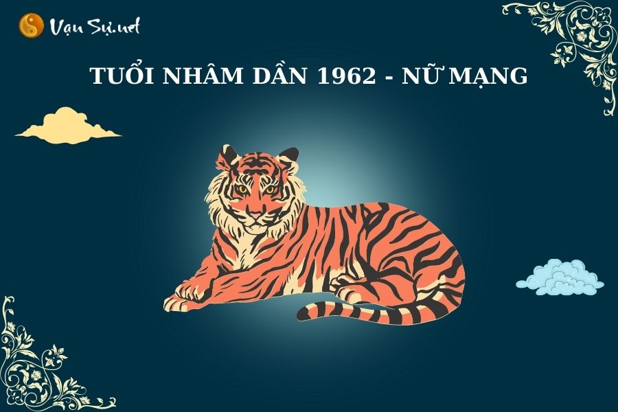 Tử vi nữ Nhâm Dần 1962 tổng quan
