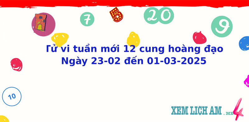 Dự đoán tử vi tuần này cho 12 cung hoàng đạo