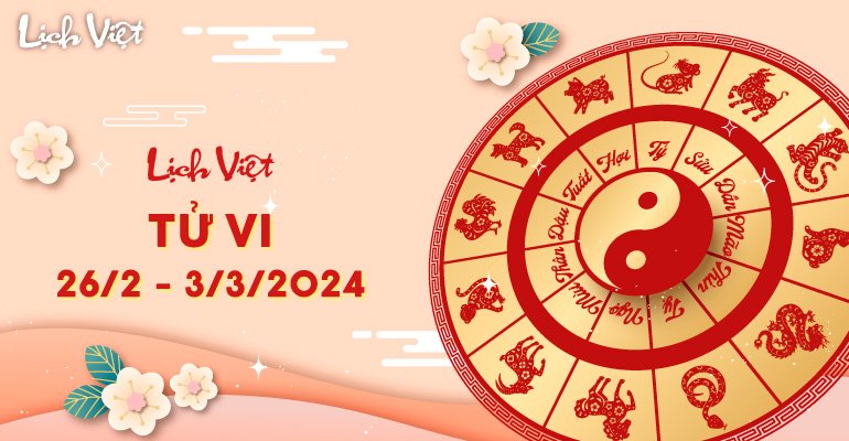 Dự đoán tử vi tuần này cho 12 cung hoàng đạo