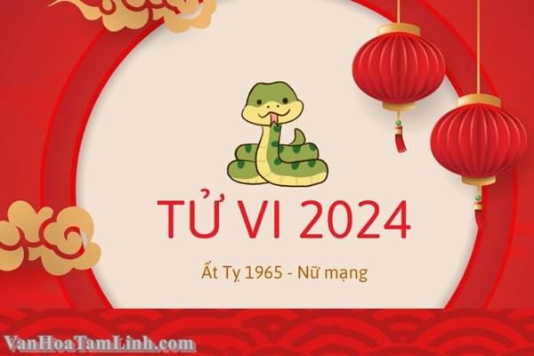 Tử vi Ất Tỵ 1965 nữ mạng năm 2026