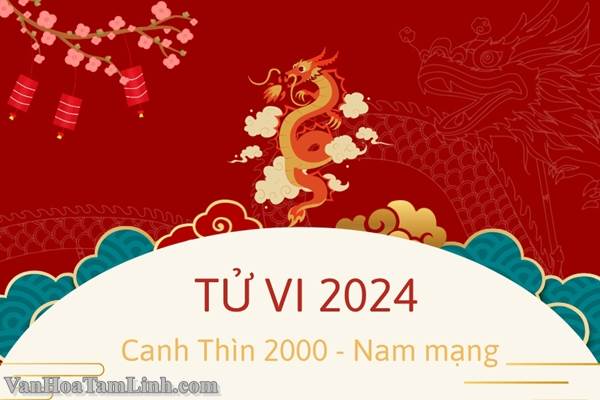 Tử vi Canh Thìn 2000 nam mạng năm 2026