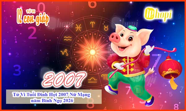 Tử vi nam Đinh Hợi 2007 năm 2026