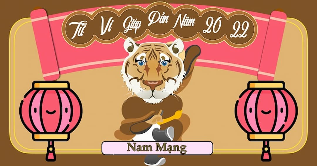 Hình minh họa tử vi Giáp Dần 1974