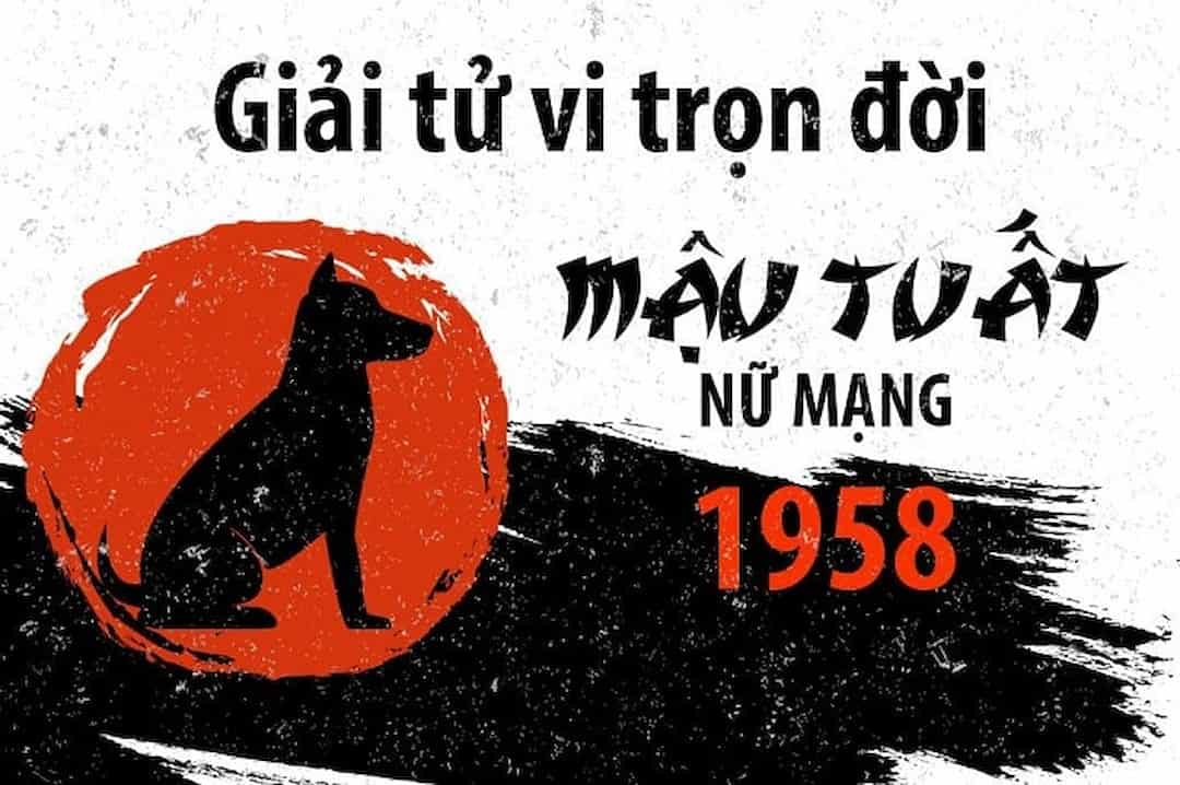 Phong thủy tuổi Mậu Tuất 1958 hợp màu gì