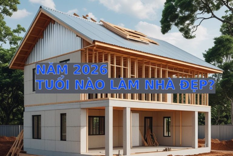 Hướng dẫn mượn tuổi làm nhà năm 2026
