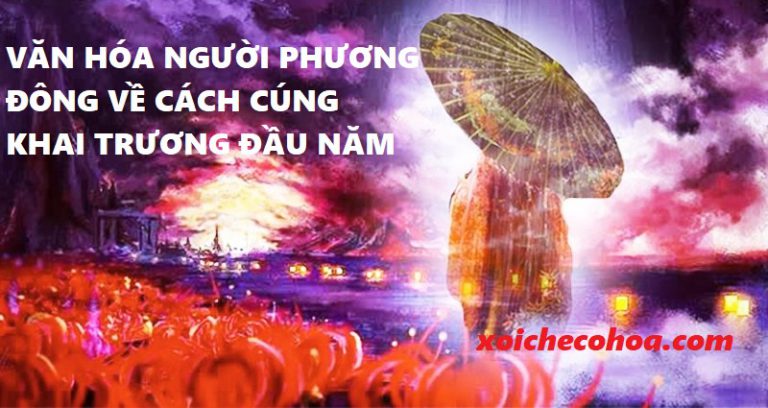 Mâm cúng đầu tháng khai trương cửa hàng kinh doanh