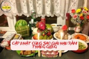 Lễ cúng sao giải hạn truyền thống tại nhà