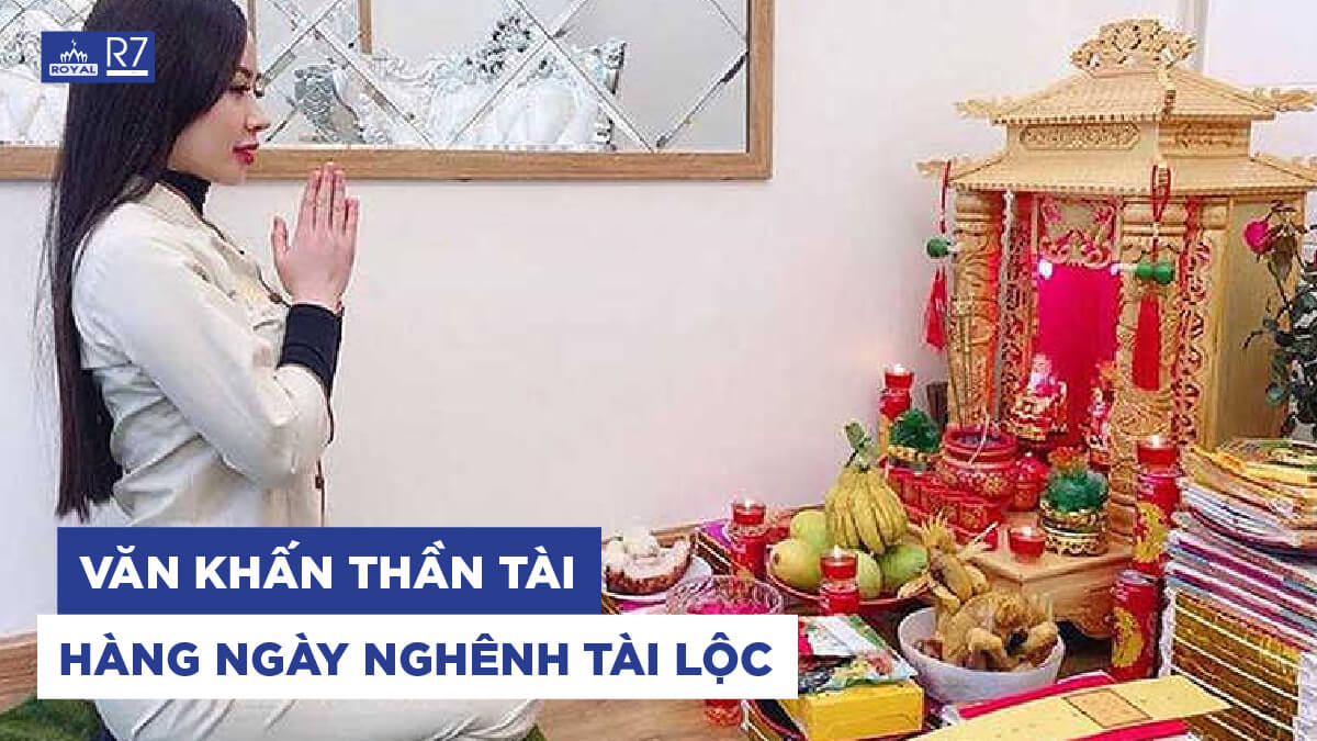 Mâm cúng Thần Tài hàng ngày đúng phong thủy