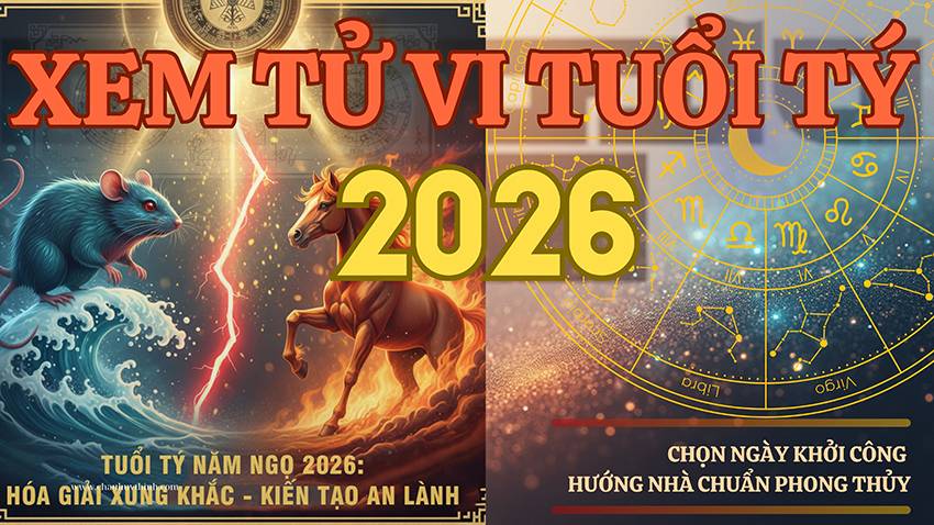 Tử vi tuổi Tý năm 2026 chi tiết và chính xác