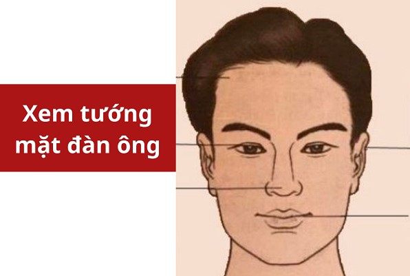 Tướng mặt đàn ông và các nét liên quan