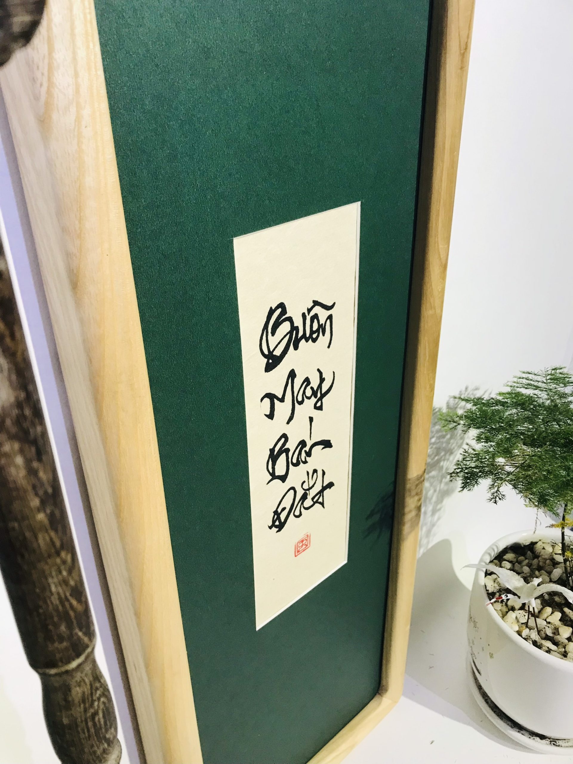 Mâm cúng cầu buôn may bán đắt tại cửa hàng
